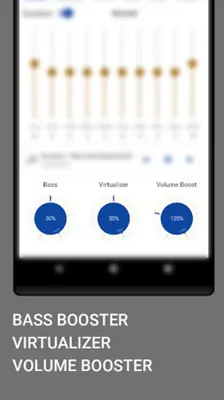 EQ+ Equalizer & Bass Booster android App screenshot 3